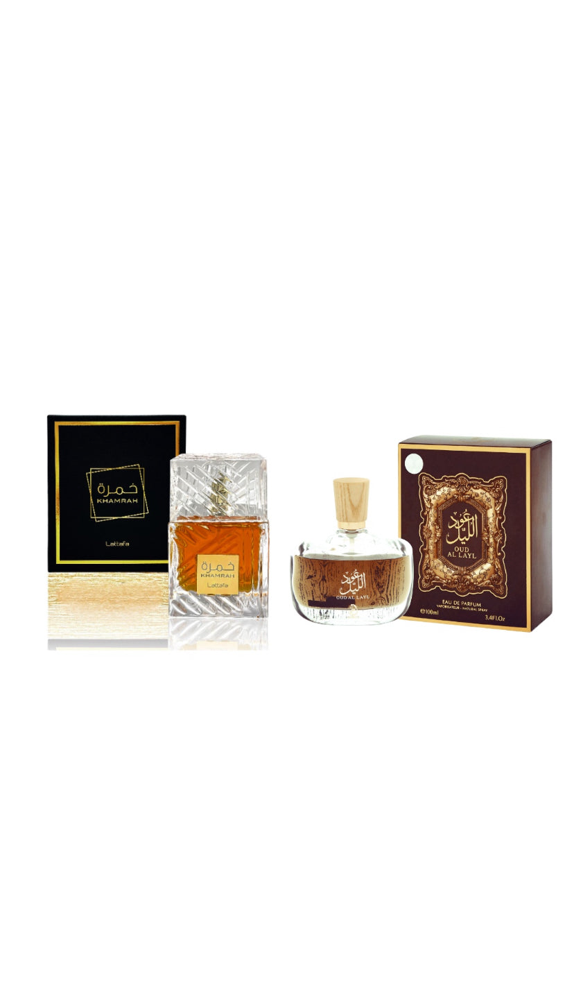 Khamrah & Oud al Layl Combo EDP - [ 100ml ]