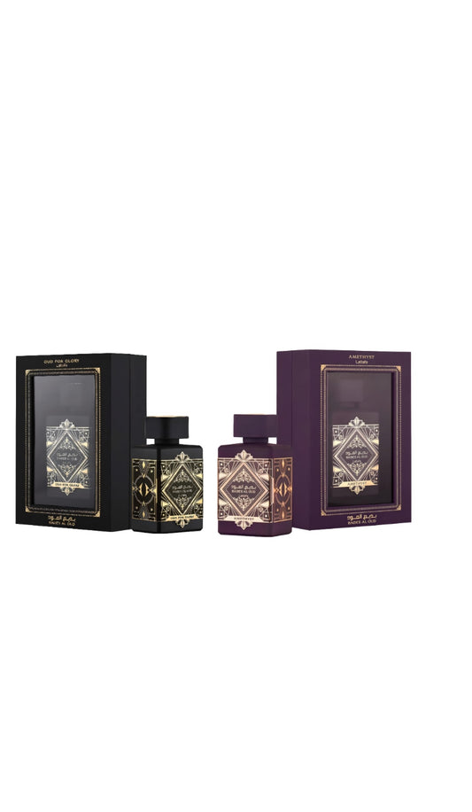 Badee al Oud Oud for Glory & Badee al Oud Amethyst EDP [ 100ml ]